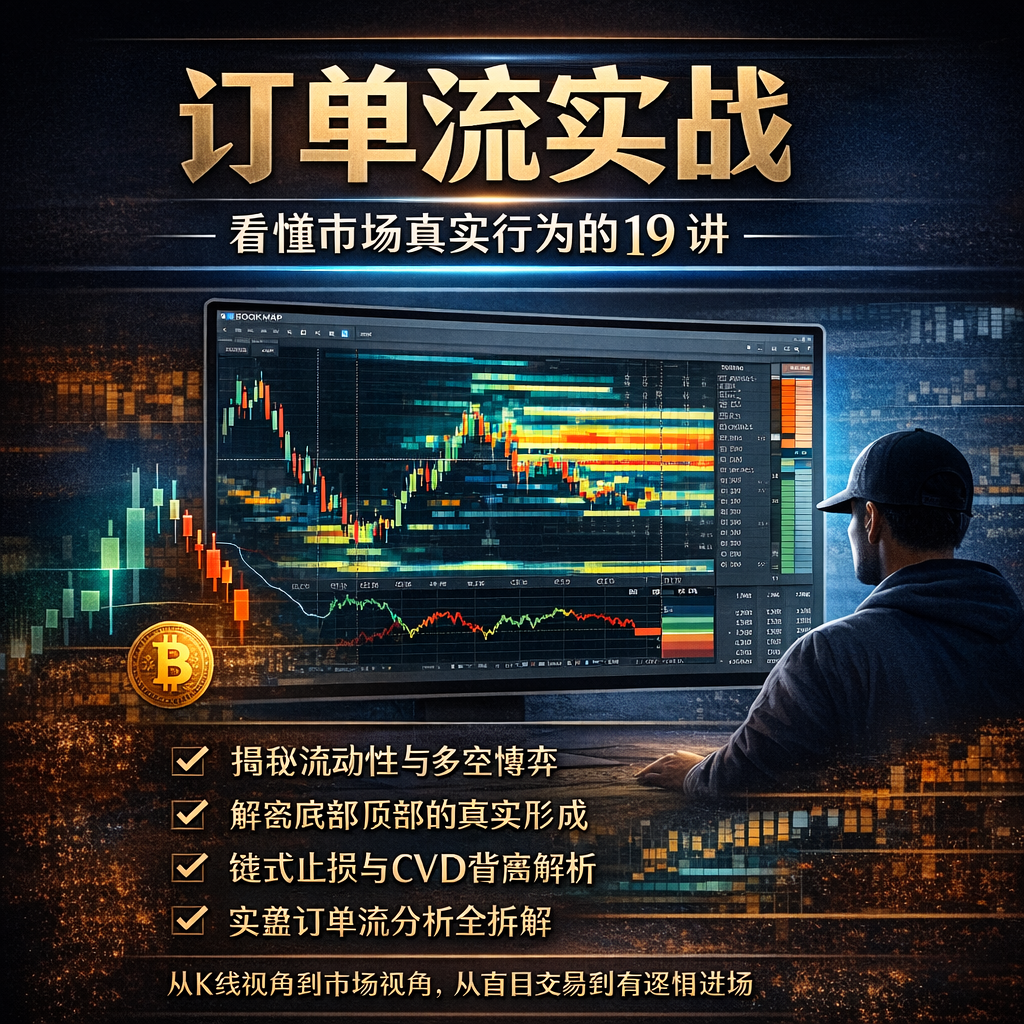 02-01订单流实战:看懂市场真实行为的 19 讲系统课程