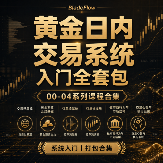 黄金日内交易系统入门全套包