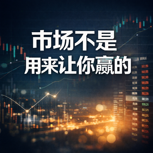 00-01市场不是用来让你赢的 ——交易世界观的第一性原理